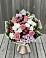 Букет цветов из: Альстромерии, Гвоздики, Розы и Хризантемы в Пугачёве