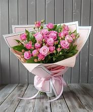 Букет Розовый кустик в Пугачёве
