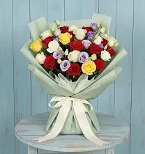 Букет цветов из:  Розы в Пугачёве