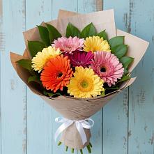 Букет цветов из:  Герберы #REPLACE_PRED# Пугачёве