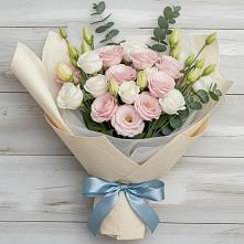 Букет цветов из:  Лизиантусы #REPLACE_PRED# Пугачёве