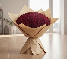 Букет 101 Красная роза в Пугачёве