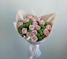 Букет цветов из:  Розы и Хризантемы в Пугачёве