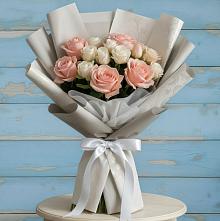 Букет цветов из:  Розы #REPLACE_PRED# Пугачёве