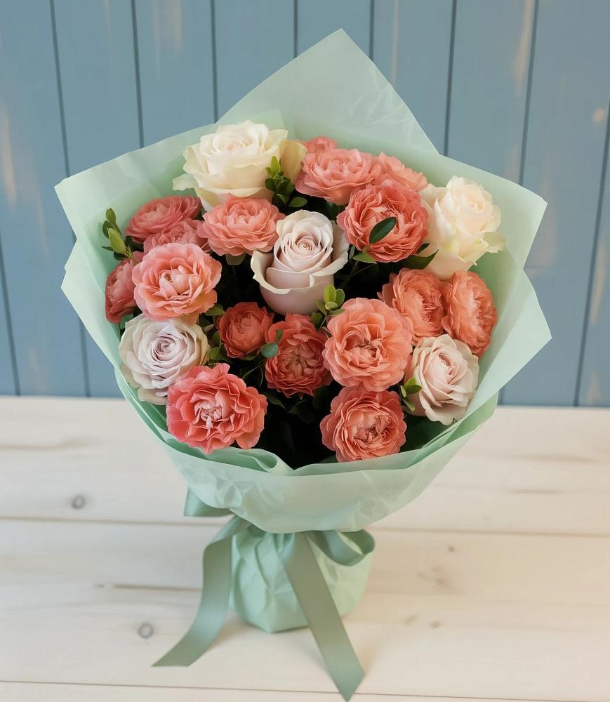 Букет цветов из: Розы в Пугачёве