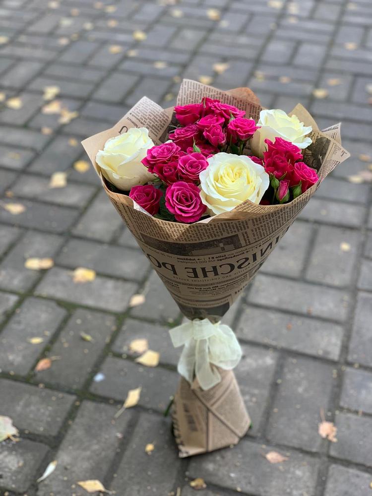 Букет цветов из: Розы в Пугачёве