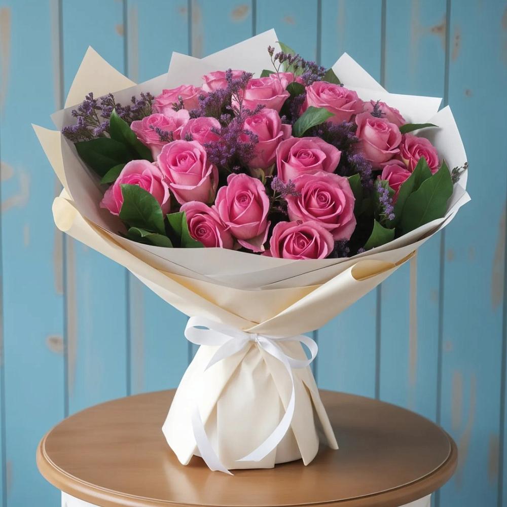 Букет цветов из: Розы в Пугачёве